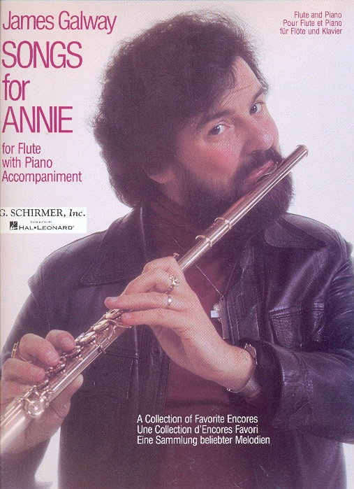SONGS FOR ANNIE FOR FLUTE WITH PIANO ACCOMPANIMENT, EDITED BY JAMES GALWAY
