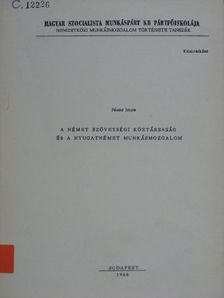 Péner Imre - A Német Szövetségi Köztársaság és a nyugatnémet munkásmozgalom [antikvár]