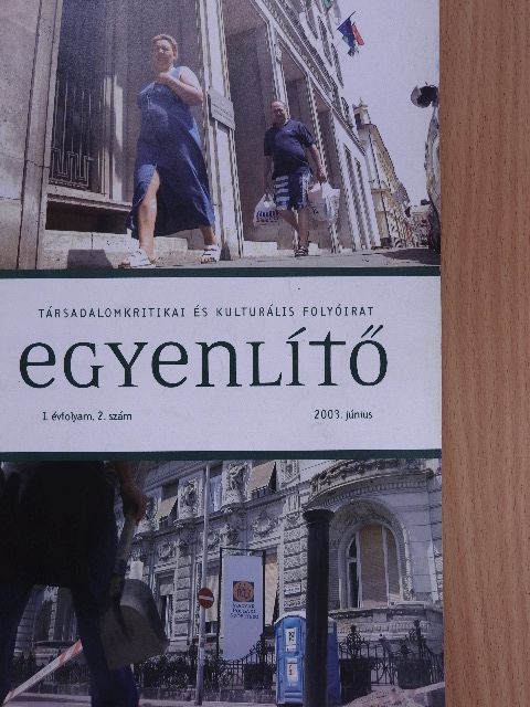 Agárdi Péter - Egyenlítő 2003. június [antikvár]