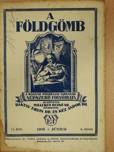 Bátky Zsigmond - A Földgömb 1935. június [antikvár]