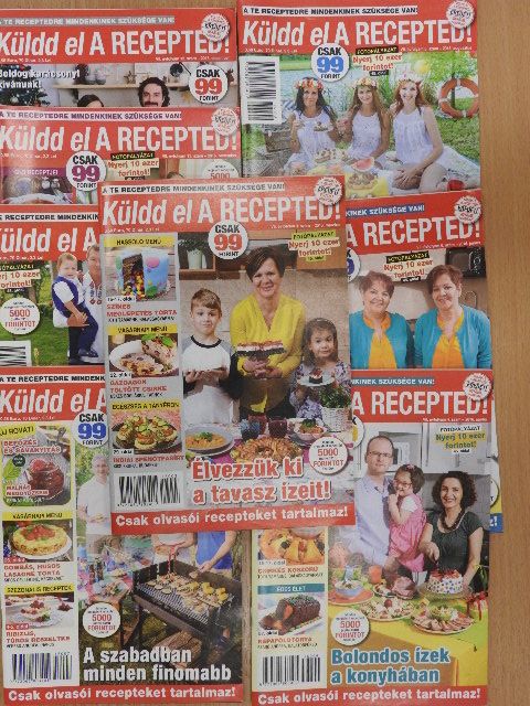 Küldd el A RECEPTED! 2016. (nem teljes évfolyam) [antikvár]