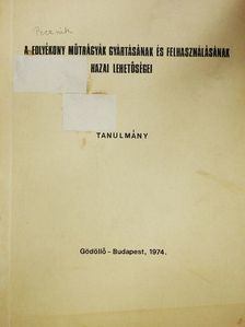 Bányai Zsolt - A folyékony műtrágyák gyártásának és felhasználásának hazai lehetőségei [antikvár]