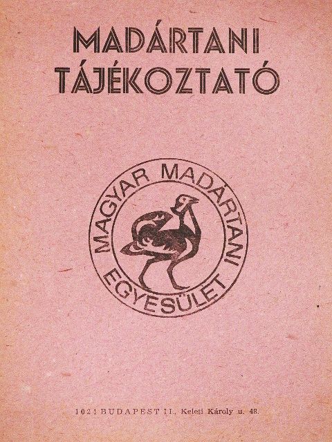 Ács Attila - Madártani tájékoztató 1984. január-február-március [antikvár]