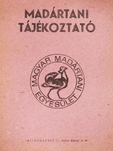 Ács Attila - Madártani tájékoztató 1984. január-február-március [antikvár]