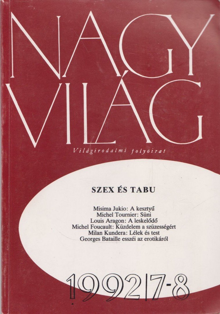 KÉRY LÁSZLÓ - Nagyvilág 1992/7-8 [antikvár]