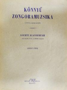 Chr. Fr. Schale - Könnyű zongoramuzsika a XVIII. századból [antikvár]