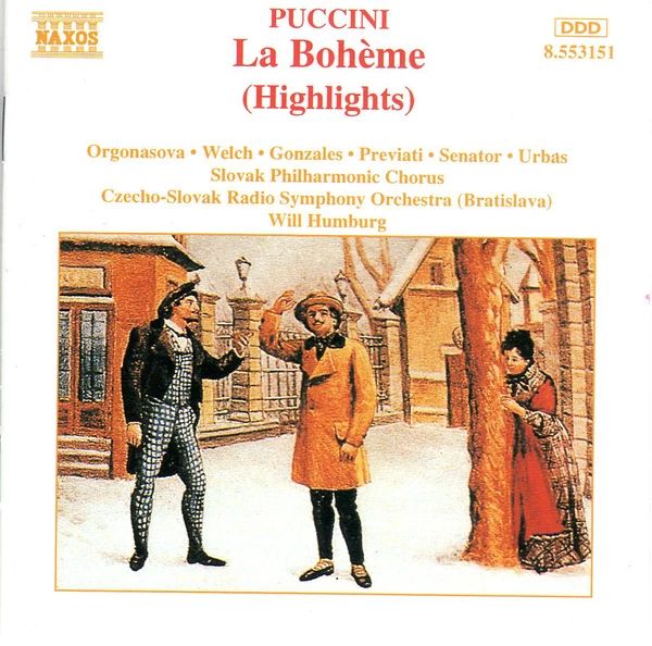 Puccini - LA BOHÉME-HIGHLIGHTS CD