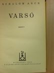 Schalom Asch - Varsó [antikvár]