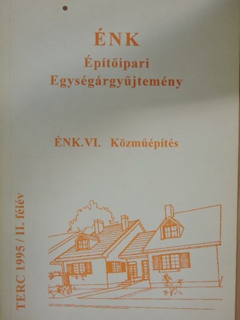 ÉNK-Építőipari Egységárgyűjtemény ÉNK. VI. [antikvár]