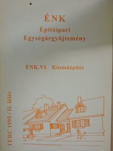 ÉNK-Építőipari Egységárgyűjtemény ÉNK. VI. [antikvár]