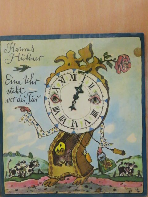 Hannes Hüttner - Eine Uhr steht vor der Tür [antikvár]