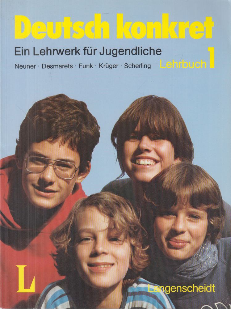 Neuner, Gerd, Desmarets, Peter, Funk, Hermann, Krüger, Michael, Scherling, Theo - Deutsch konkret 1. I-II. kötet (Lehrbuch + Arbeitsbuch) [antikvár]