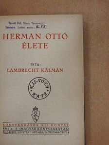 Lambrecht Kálmán - Herman Ottó élete [antikvár]