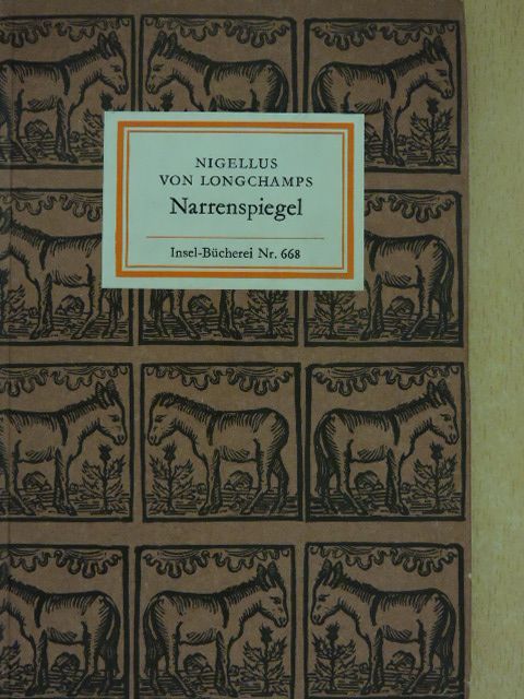 Nigellus von Longchamps - Narrenspiegel [antikvár]