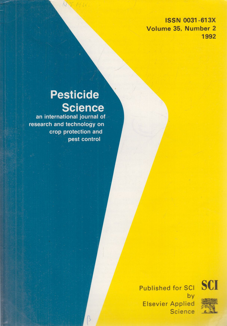 G. T. Brooks, L. G. Copping - Pesticide Science Volume 35, Number 2 1992 [antikvár]