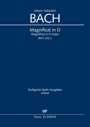 Bach - MAGNIFICAT IN D BWV 243.2 KLAVIERAUSZUG