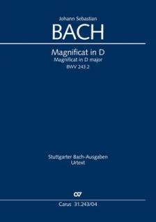 Bach - MAGNIFICAT IN D BWV 243.2 KLAVIERAUSZUG