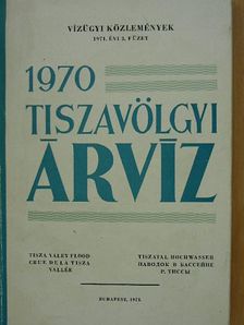 Bencsik Béla - Vízügyi Közlemények 1971/3. [antikvár]