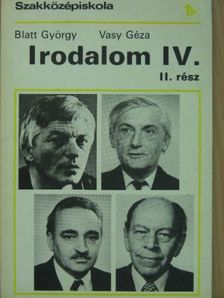 Blatt György - Irodalom IV./II. [antikvár]