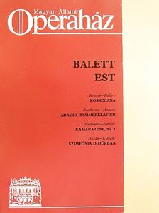 Gelencsér Ágnes - Magyar Állami Operaház - Balett est [antikvár]
