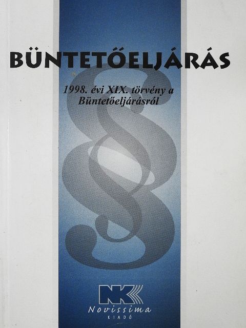 Büntetőeljárás [antikvár]