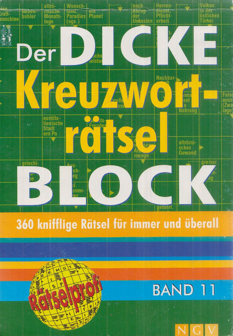 Der dicke Kreuzworträtselblock Band 11. [antikvár]