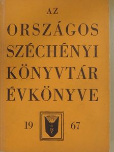 Batári Gyula - Az Országos Széchényi Könyvtár Évkönyve 1967. [antikvár]