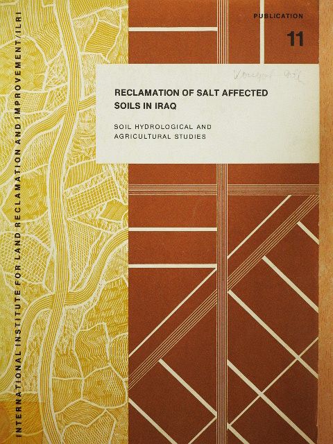 H. L. J. Lindenbergh - Reclamation of Salt Affected Soils in Iraq [antikvár]