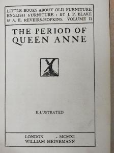 A. E. Reviers-Hopkins - The Period of Queen Anne [antikvár]