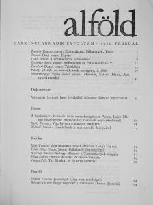 Gáll István - Alföld 1982/2. [antikvár]