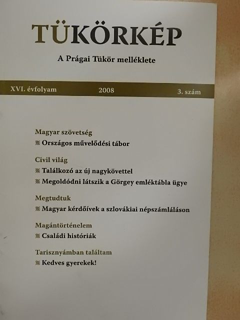 Poljaková Tatjána - Tükörkép 2008/3. [antikvár]