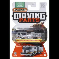 Matchbox Moving Parts: Seagrave Fire Truck kisautó - ezüst
