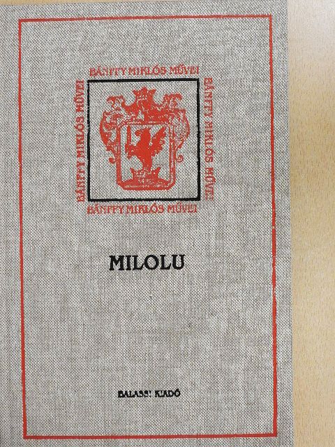 Bánffy Miklós - Milolu [antikvár]