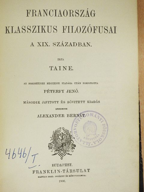 Berkeley - Franciaország klasszikus filozófusai a XIX. században/Három párbeszéd Hylas és Philonous közt/Értekezés a látásnak egy uj elméletéről [antikvár]