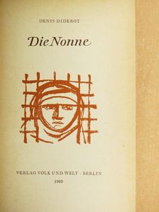 Denis Diderot - Die Nonne [antikvár]