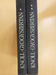 Knoll József - Gyógyszertan I-II. [antikvár]