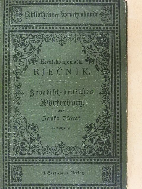 Hrvatsko-njemacki Rjecnik [antikvár]