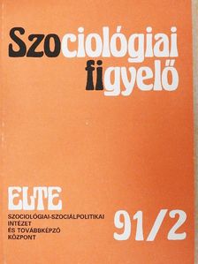 Andorka Rudolf - Szociológiai figyelő 1991/2. [antikvár]