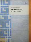 J. Nugteren - On Irrigation Efficiencies [antikvár]