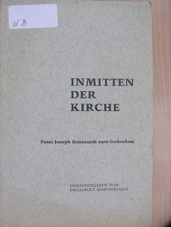 Alex. Menningen - Inmitten der Kirche [antikvár]