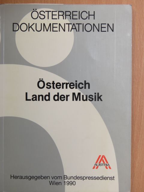 Harald Goertz - Österreich, Land der Musik [antikvár]
