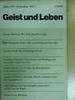 Béla Weissmahr - Geist und Leben Januar 1974 [antikvár]