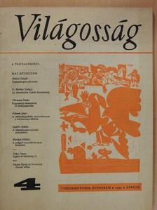 Fekete Gyula - Világosság 1973. április [antikvár]