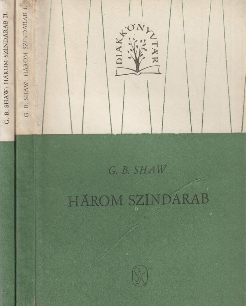 SHAW, G.B. - Három színdarab I-II. kötet [antikvár]