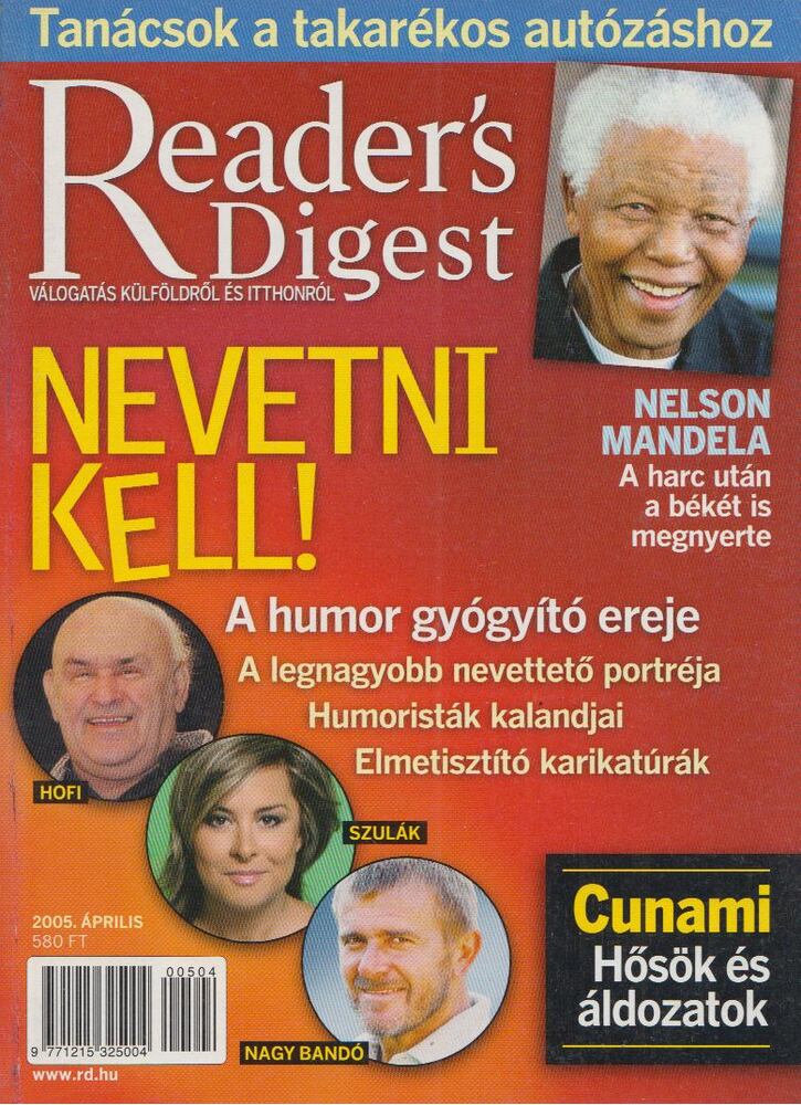 Zsámboki Péter - Reader's Digest 2005. április [antikvár]
