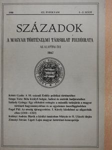 Csapodi Csaba - Századok 1988/1-2. [antikvár]