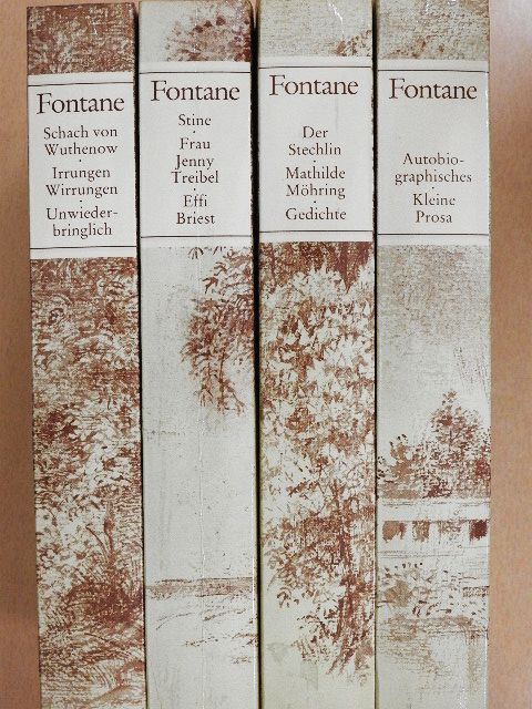 Theodor Fontane - Theodor Fontane I-IV. [antikvár]