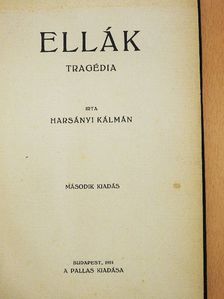 Harsányi Kálmán - Ellák [antikvár]