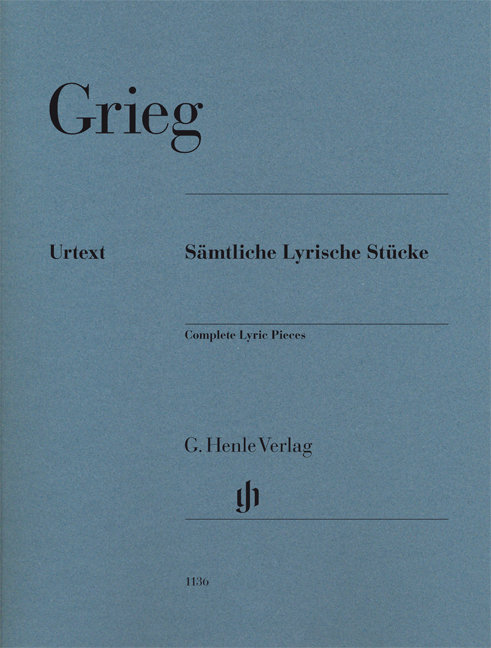 GRIEG - SAEMTLICHE LYRISCHE STÜCKE, ANTIKVÁR