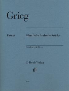 GRIEG - SAEMTLICHE LYRISCHE STÜCKE, ANTIKVÁR